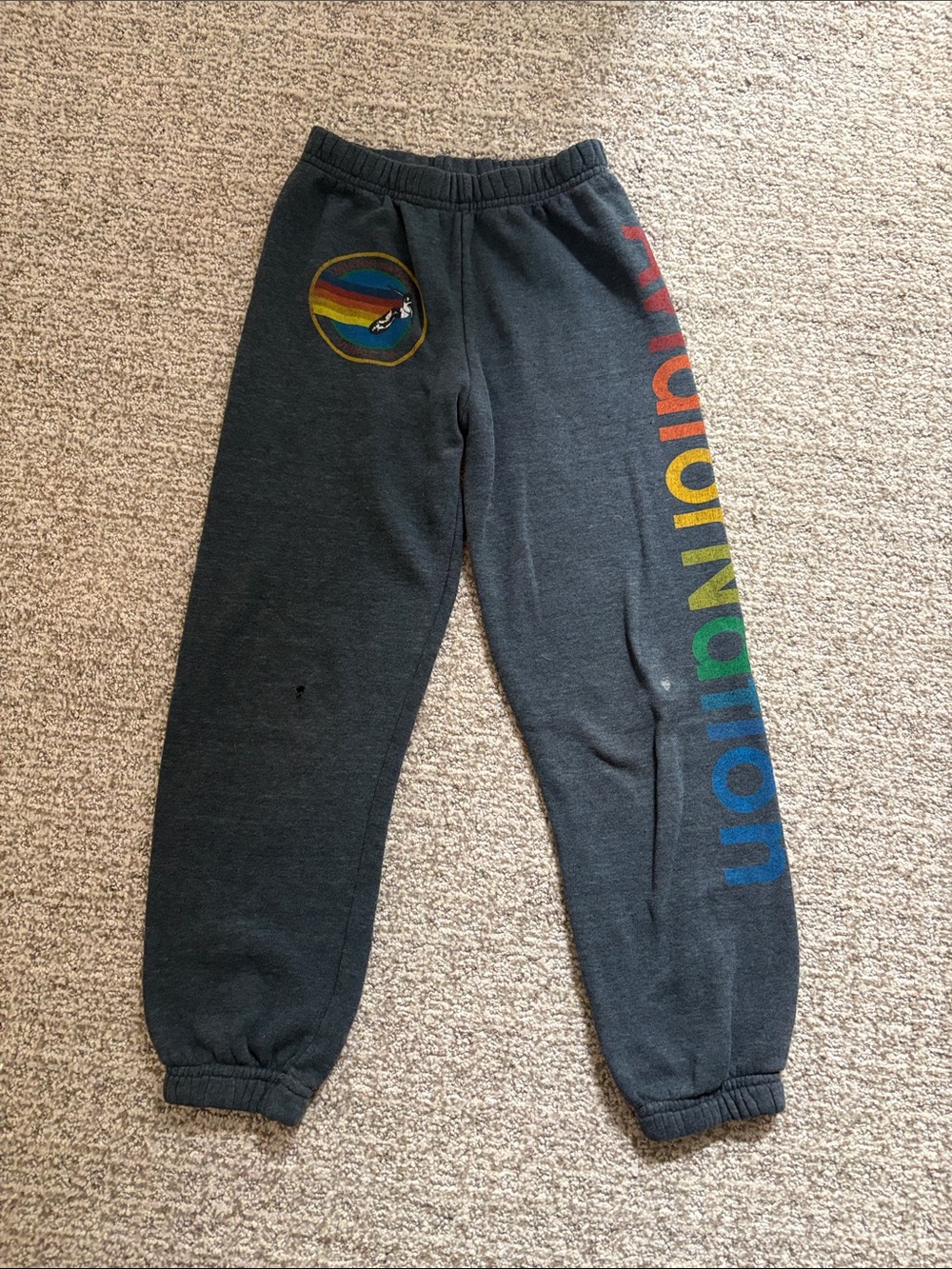 Kids Charcoal Sweatpants from Aviator Nation